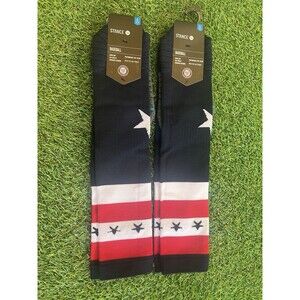 Stance Baseball Diamond Pro National Stars OTC   Socks In Men’s 9-13 A5